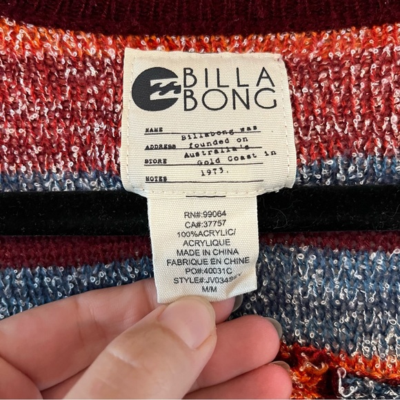 Billabong | Open Front Knit Sweater - Picture 15 of 16